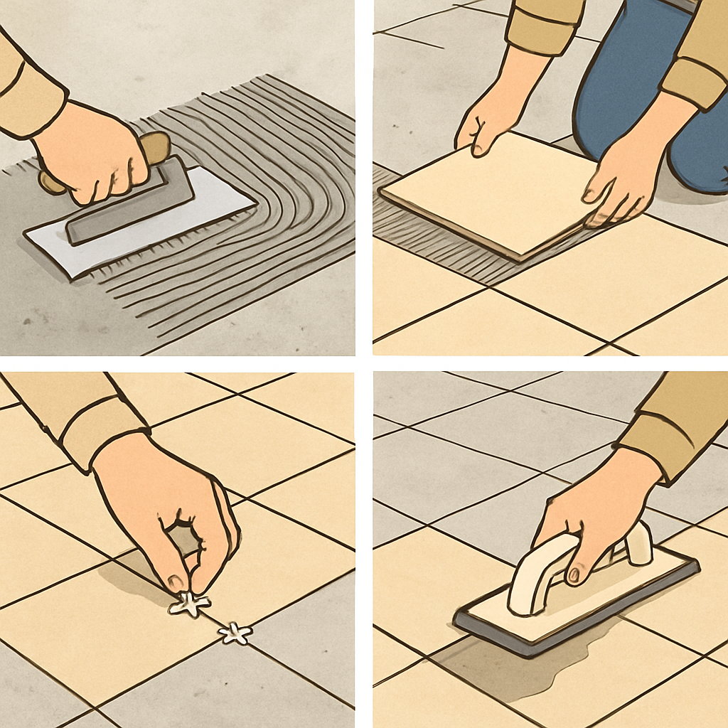 Tile installation is more than just placing tiles on a surface. It involves a careful process of planning, measuring, cutting, and laying tiles to achieve the desired look and durability. Professional tile installers have the expertise to handle various materials like ceramic, porcelain, marble, and more, ensuring each piece fits perfectly into your design. The Importance of Professional Installation While DIY projects can be tempting, tile installation is a task best left to professionals. Improper installation can lead to uneven surfaces, cracks, and water damage. A professional service ensures that your tiles are installed correctly, with the right adhesive, grout, and sealing techniques to enhance longevity and appearance. Finding Tile Places Near You