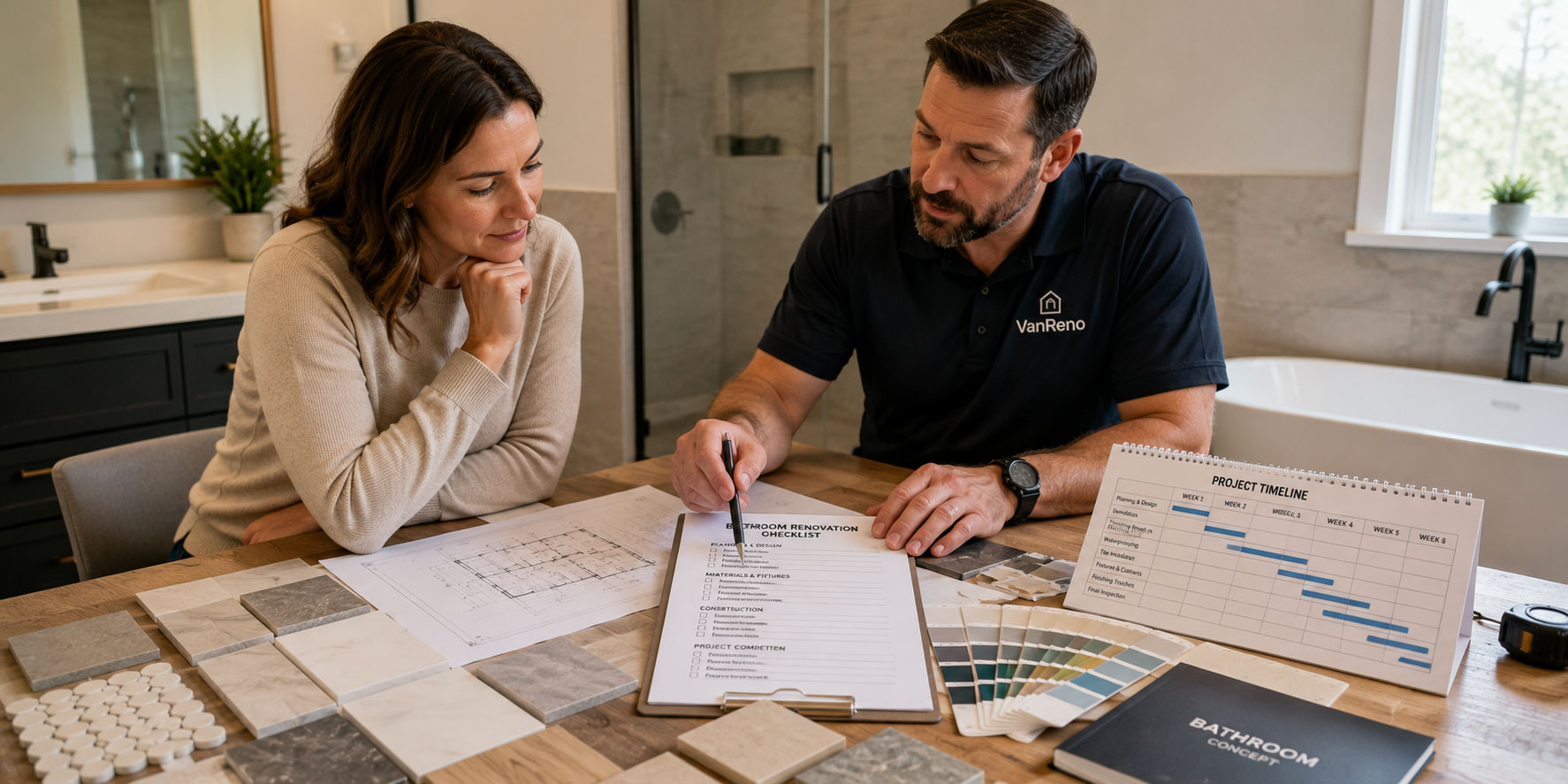 Bathroom renovation planning checklist before starting a remodel