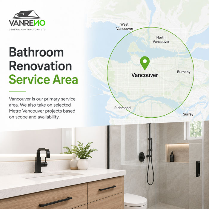 Bathroom Renovation Service Area