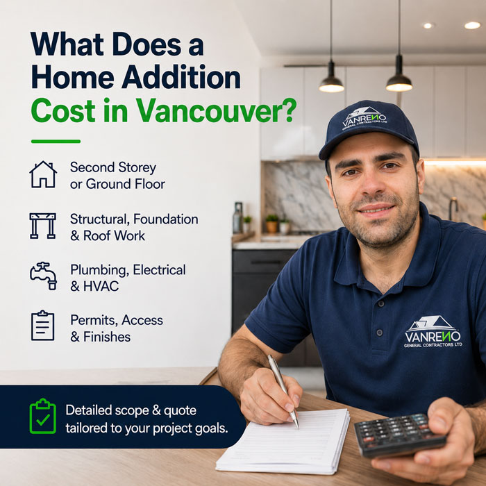 What Does a Home Addition Cost in Vancouver?