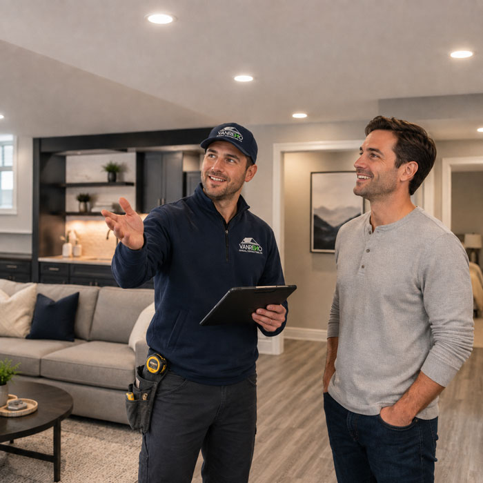 Why Choose Vanreno for Basement Renovation in Vancouver?