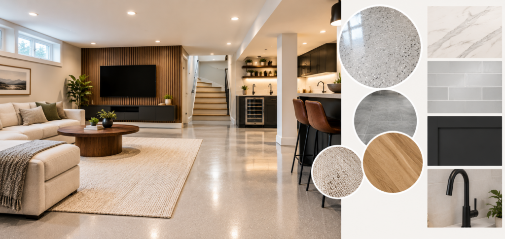 Importance of fine Materials-to-be-Used-for-Basement-finishing-Burnaby 