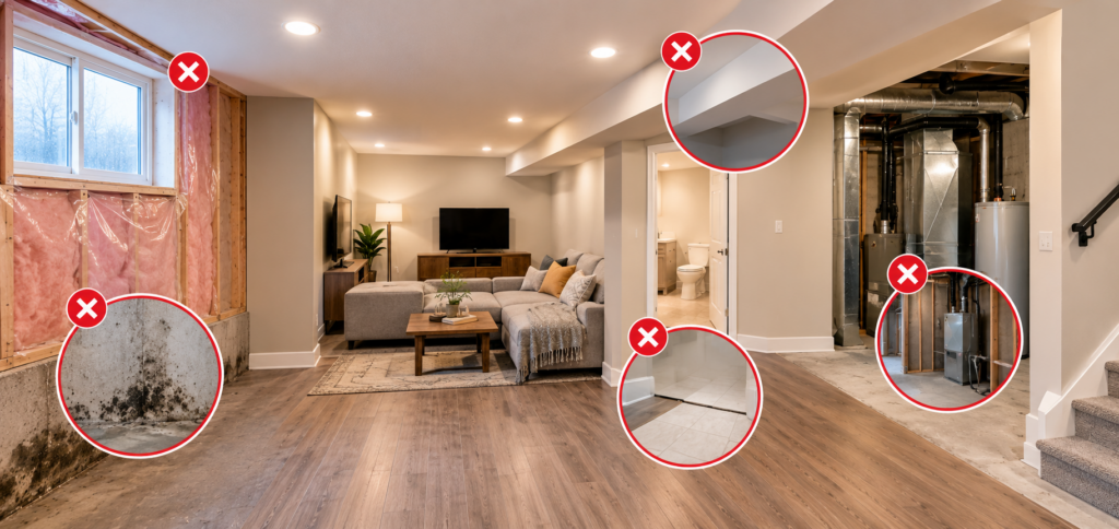 Unfinished Basement Ideas