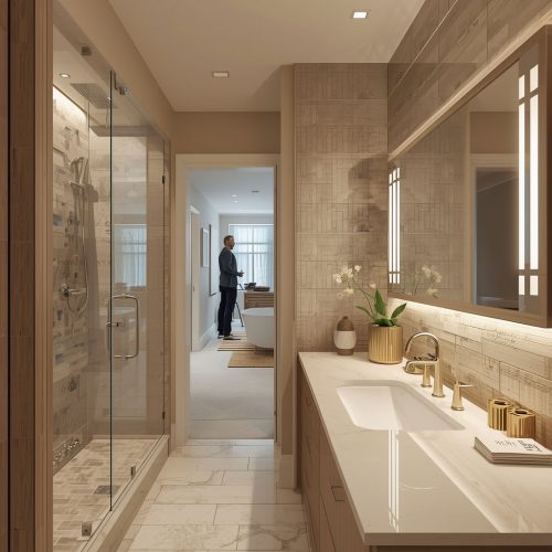 Vancouver Bathroom Renovation - Vanreno GC - West Vancouver Project - Get Multiple Quotes