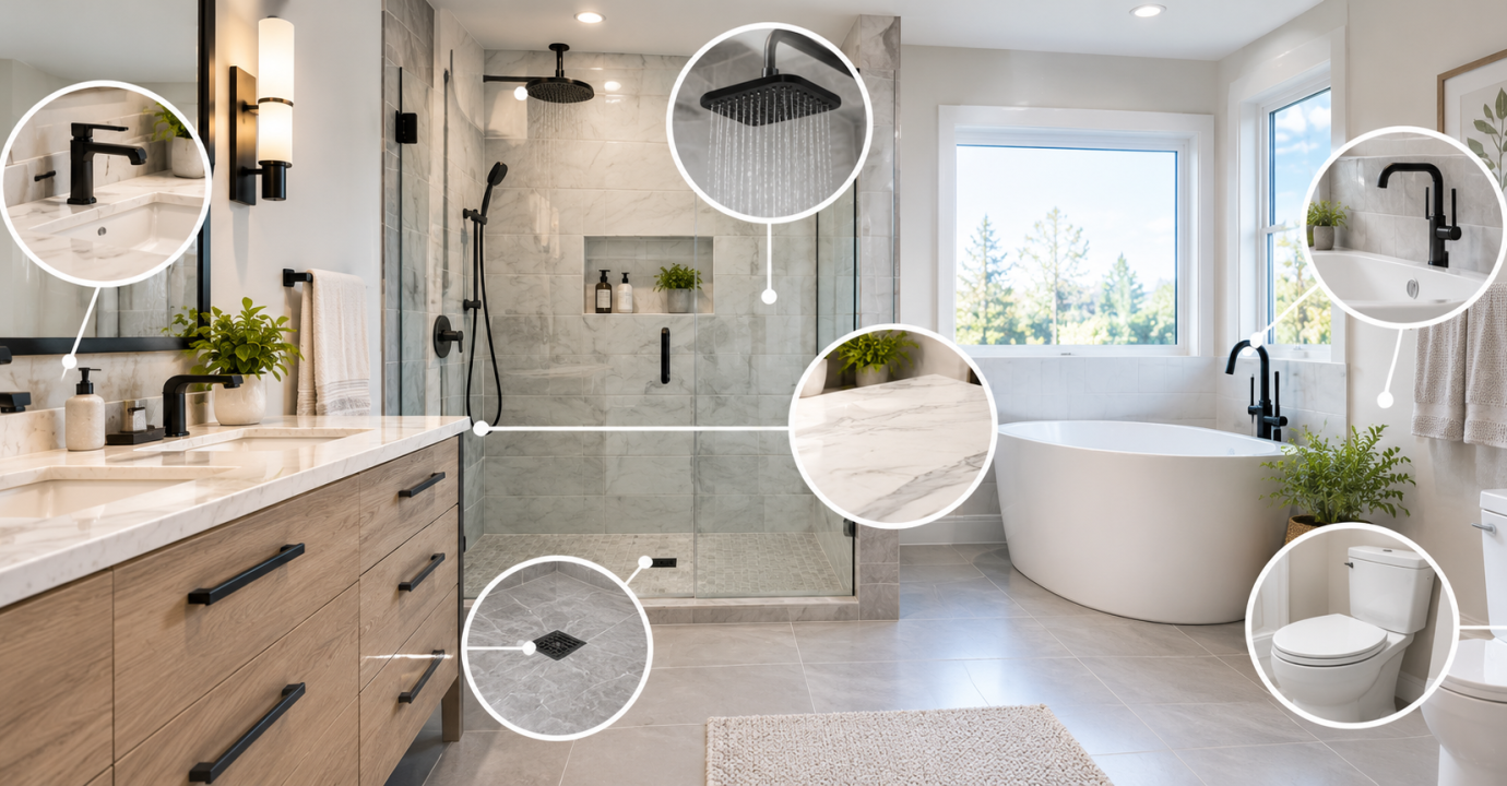 What Is the Most Important Part of a Bathroom Renovation – vanreno.ca – Vanreno GC – Bathroom Renovations Vancouver and Burnaby What Is the Most Important Part of a Bathroom Renovation - vanreno.ca - Vanreno GC - Bathroom Renovations Vancouver and Burnaby