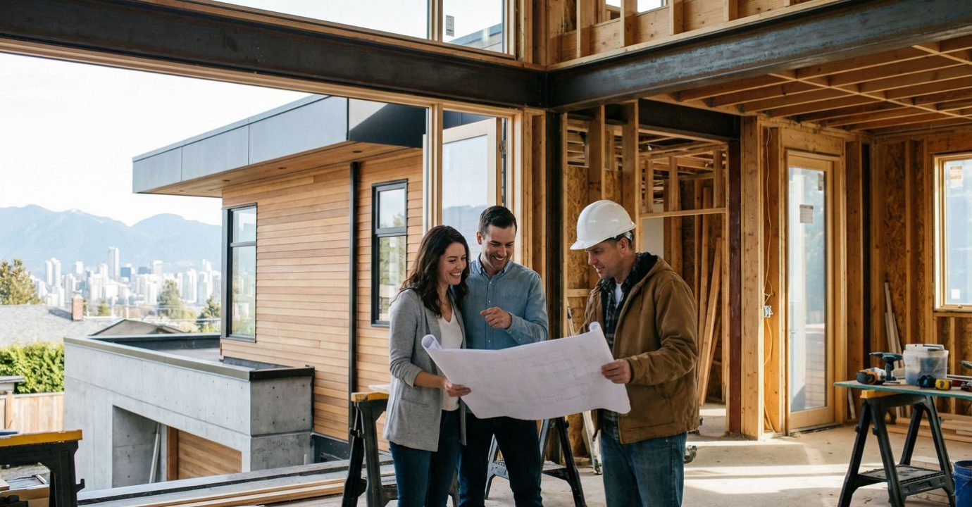 Affordable general contractor Vancouver planning a renovation project